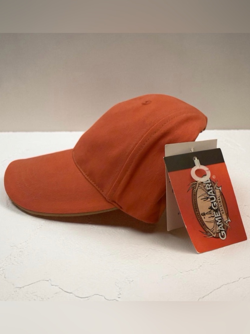New with Tags Game Guard Orange Men's or Women’s Golf Outdoor Hiking Cap Hat